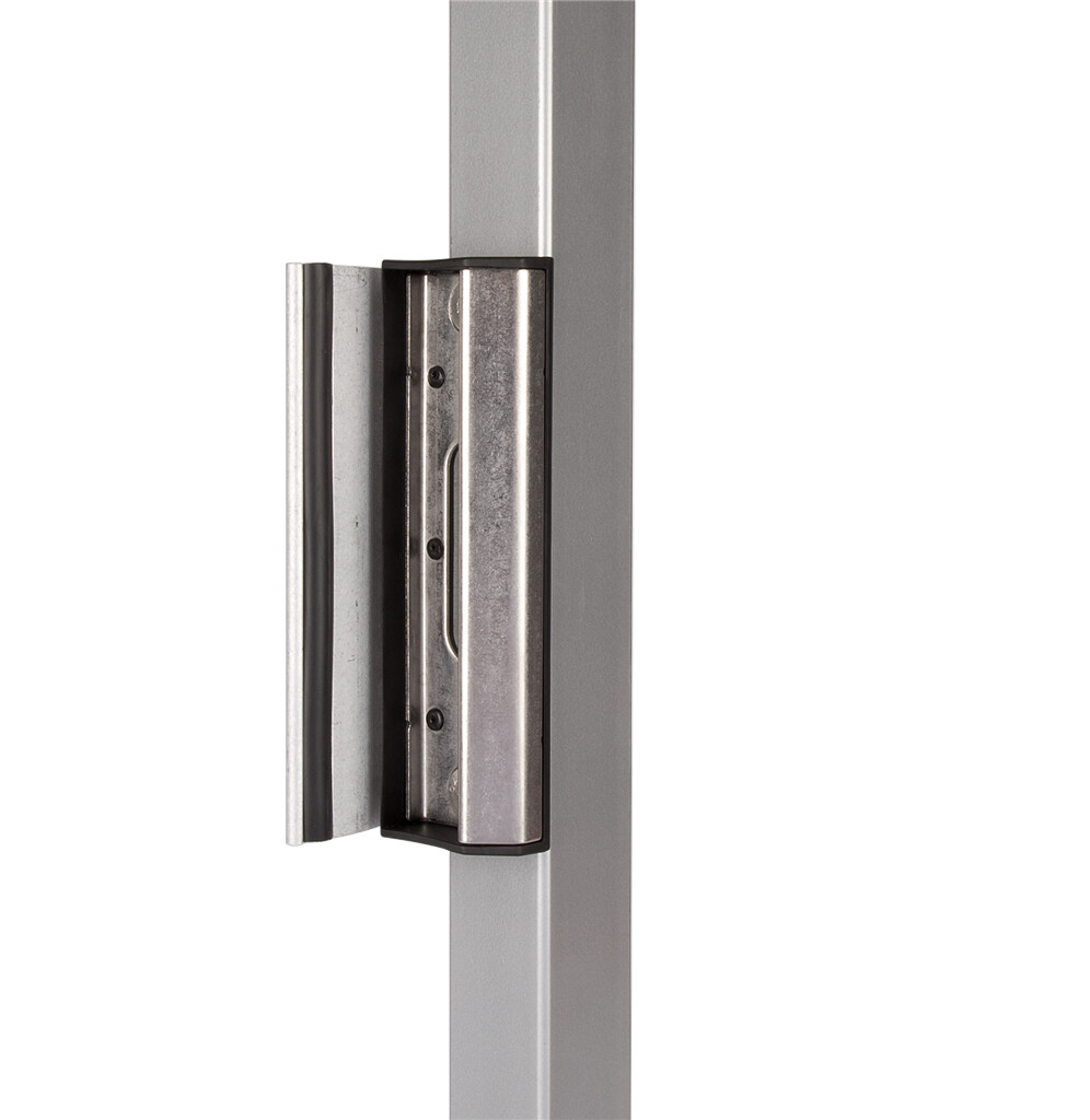 Adjustable keep out of stainless steel