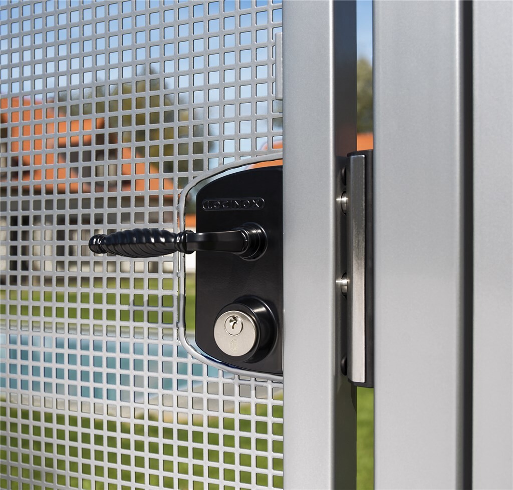 Surface mounted US Mortise cylinder gate lock (USA)