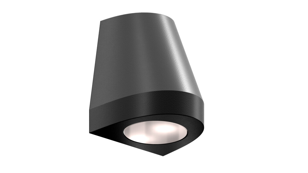 Architectural conical wall lighting