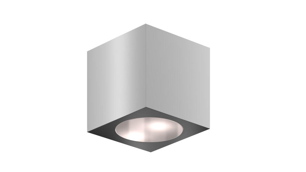 Architectural cubic wall lighting