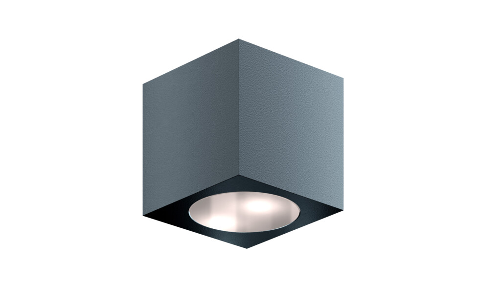 Architectural cubic wall lighting