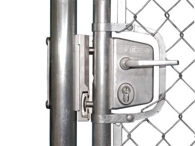 Chain link tension bar adapter