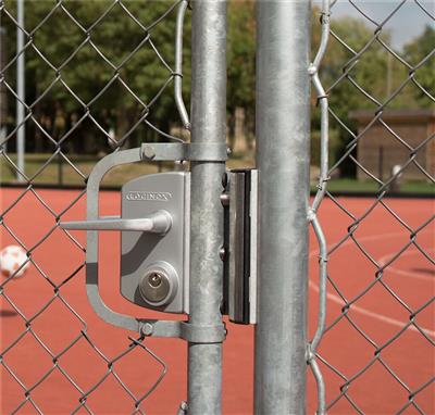 Surface mounted US Mortise cylinder gate lock (USA)