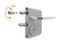 Surface mounted gate lock