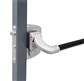 Surface mounted anti-panic gate lock